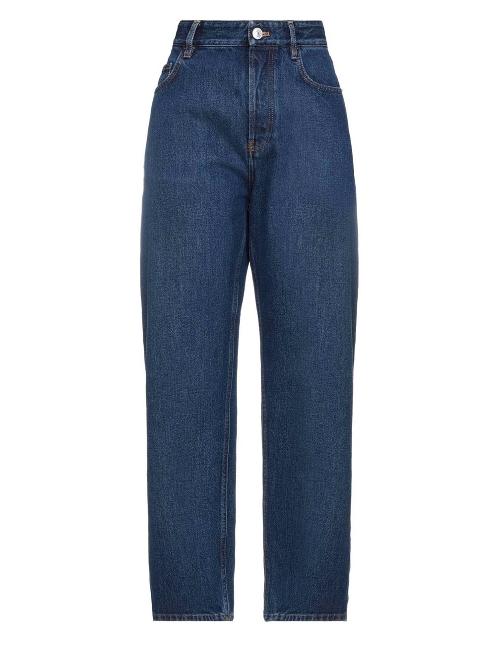 $1250 BALENCIAGA WIDE-LEG BLUE JEANS SIZE 29